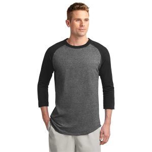Sport-Tek Colorblock Raglan Jersey.