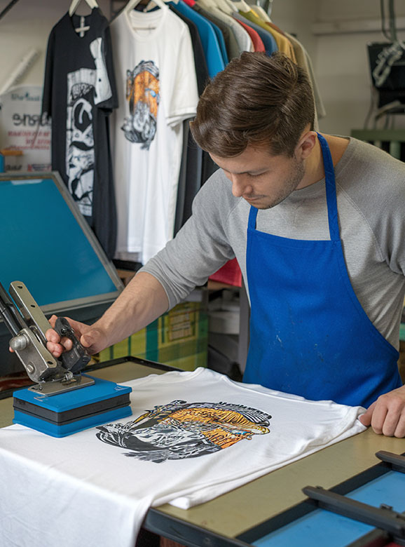 North Ink contract screen printing partner for contractors and resellers